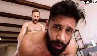 That thick Brazilian cock is ready to bang that daddy hole to the max american