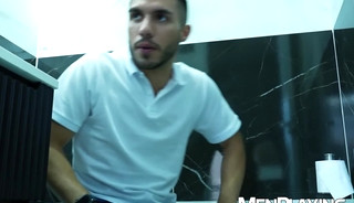 Businessman Axel Rockham seduces the handsome janitor Luciano