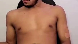 Cumming live while sniffing underwear