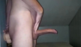 Dildo with Thick Gooey Cum