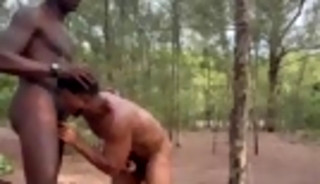 luca and tall dark hung in the forest