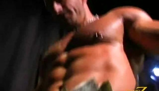 Samuel Colt Jimmy Z stripping (out of boxing gear) w/arrest scene