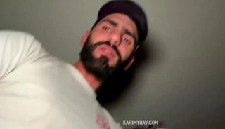 Throat training by sexy Karim Yoav
