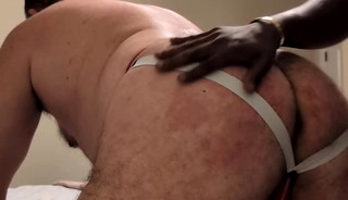 Big hairy daddy get dominated