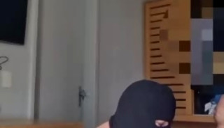 hitting the masked man hard