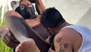 Jagger Rambo being worshipped by Nick Charms