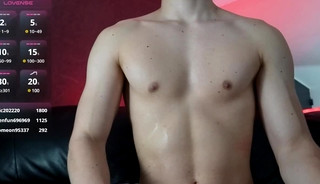 Spraying Cumload All Over the Belly