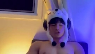 Asian boy handjob