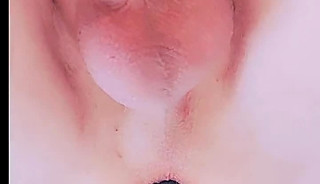 A little dildo and its goes into the ass