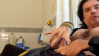 Kevy 69's Sexy Wheelchair Man Give you Two Orgasms to Cum with Him