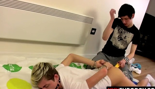 Kinky Twink Kyle Wilkinson Toys Skylar Blus Restrained Tight Asshole