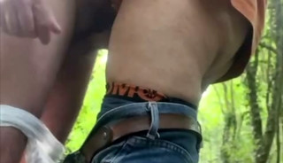 Big cock homeless: fantastic blowjob, hot cum!