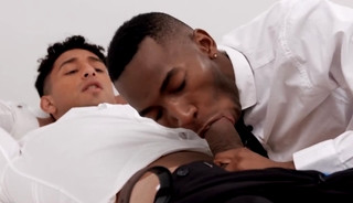 Hungry Kenzo Alvarez viciously fucks Kai Taylor asshole