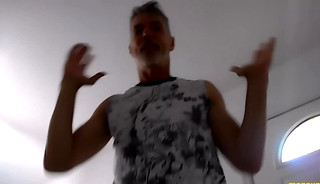 Man Puppy: Giant Richard Lennox Got A Naughty Surprise From His Tiny Ex