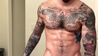Adonis Breeds fucks fleshlight and fingers his asshole