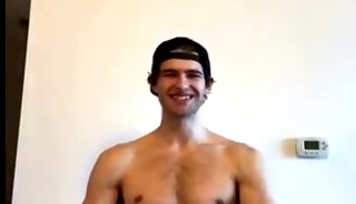 Hot jock jerks live