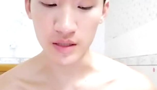 Chinese Twink Solo Masturbate On Webcam