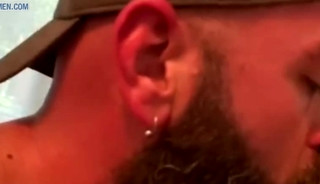 Hairy Guys' Oral Pleasure