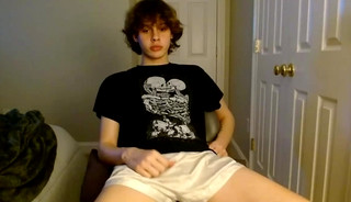 Twink Shows-off Hole, Cock and Feet