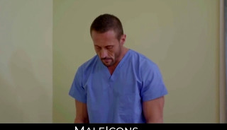 Tight doctor Landon's breeding session with gorgeous Brandon's big cock