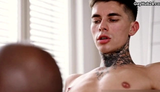 Big White Cock For Black Bottom