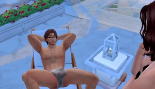TWO STEPBROTHERS HAD HARD ANAL SEX AND CHECKED THE DEEP THROAT WITH A BIG DICK (SIMS ANIME HENTAI SF