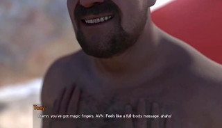 Stepdaddy May Love - Hairy Daddy with Big Cock Gets a Sloppy Blowjob While He Fingers My Ass