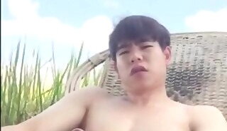 Thai gay masturbate