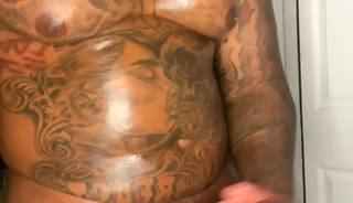 Thick Mustard jackin his big dick