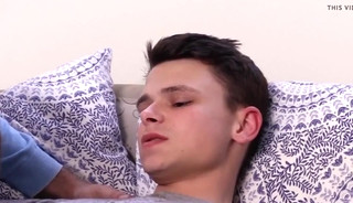 Older fucks younger and shoots inside