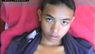 Amazing 18 year old boy whit big dick masturbating and cumming