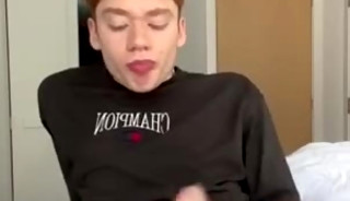 Gay jerking off hard