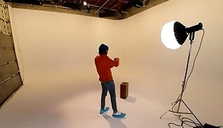 VRB Gay Muscle model Michael Boston wants to fuck new photographer VR Porn