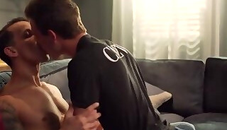 Scott Finn and Des Ires had fun in the couch