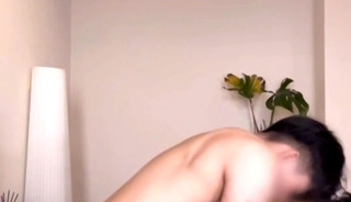 Handsome Asian tattoo