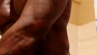 BBC Worship Hallelujah Johnson (stroking Big Black Hairy Cock on the Neurophone ) Tall Dark