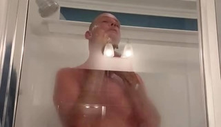 Shower and shave, including shaving my balls