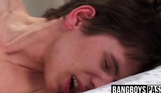 Tight twink gets his juicy tight asshole explored in a hotel