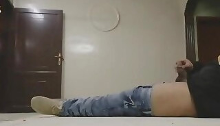 boy review the center of the house