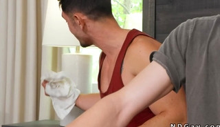 Gay stepbros rimming and anal fucking