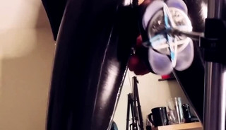 623.9 Latex slut takes it big