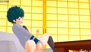 My Hero Academia Yaoi - Midoriya fingering