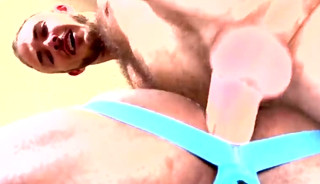 ChristianWilde: Kai Taylor Oils Christian Wilde Up Then Takes His Cock Deep