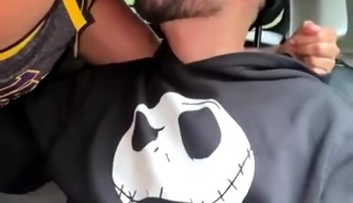Andrés Milan en el auto