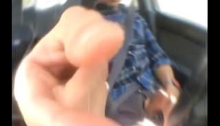Big Cumshot In Car