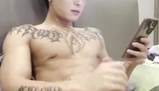 Chinese boy cum