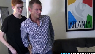 Horny daddy's passionate anal and ball lick with Connor Taylor
