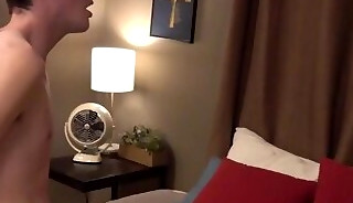 Daddy Bonds barebacks teen son- GayFamSex