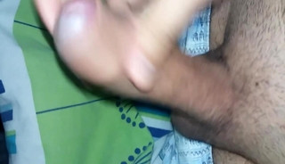 Playing with My Uncut Dick
