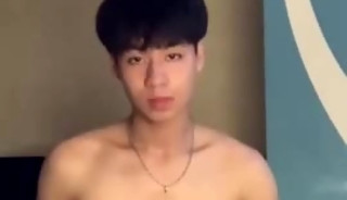 Hot Asian Student Self  Cum Uncut dick